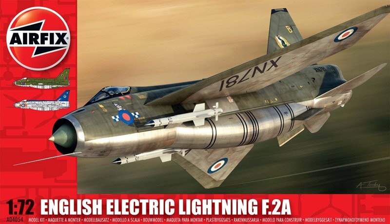 модель САМОЛЕТ E E LIGHTNING F2A